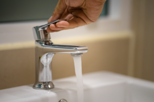 Water purification system in a house in Long Grove, Illinois