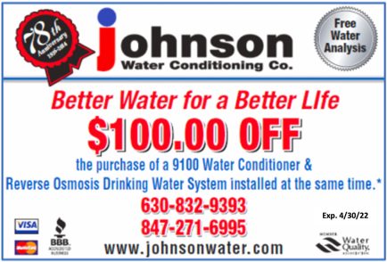 Chicagoland Water Softening Coupon